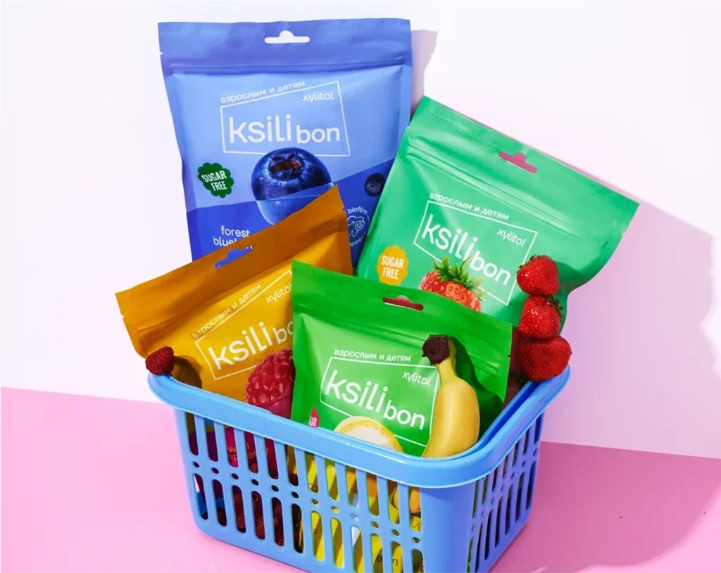 Ксилит в леденцах и жевательных резинках помогает сохранять чистоту и здоровье зубов